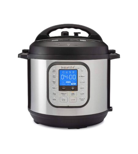Instant Pot Electric Pressure Cooker, Stainless Steel/Black
