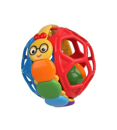 Baby Einstein Bendy Ball Rattle Toy, Ages 3 months +