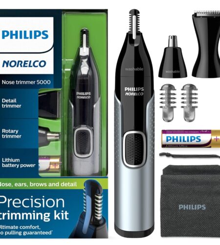 The Dapper Man’s Secret Weapon: Unleash the Philips Norelco Nose Trimmer 5000